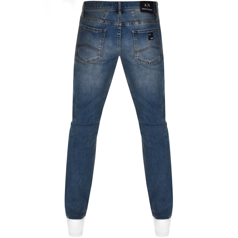 Alternative Image for ProductArmani Exchange J14 Skinny Fit Jeans Blue2